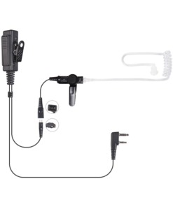 Radio rental 2-Wire Surveillance Earpiece Quick Disconnect CP200 CP200D Mag One CP185 BPR40